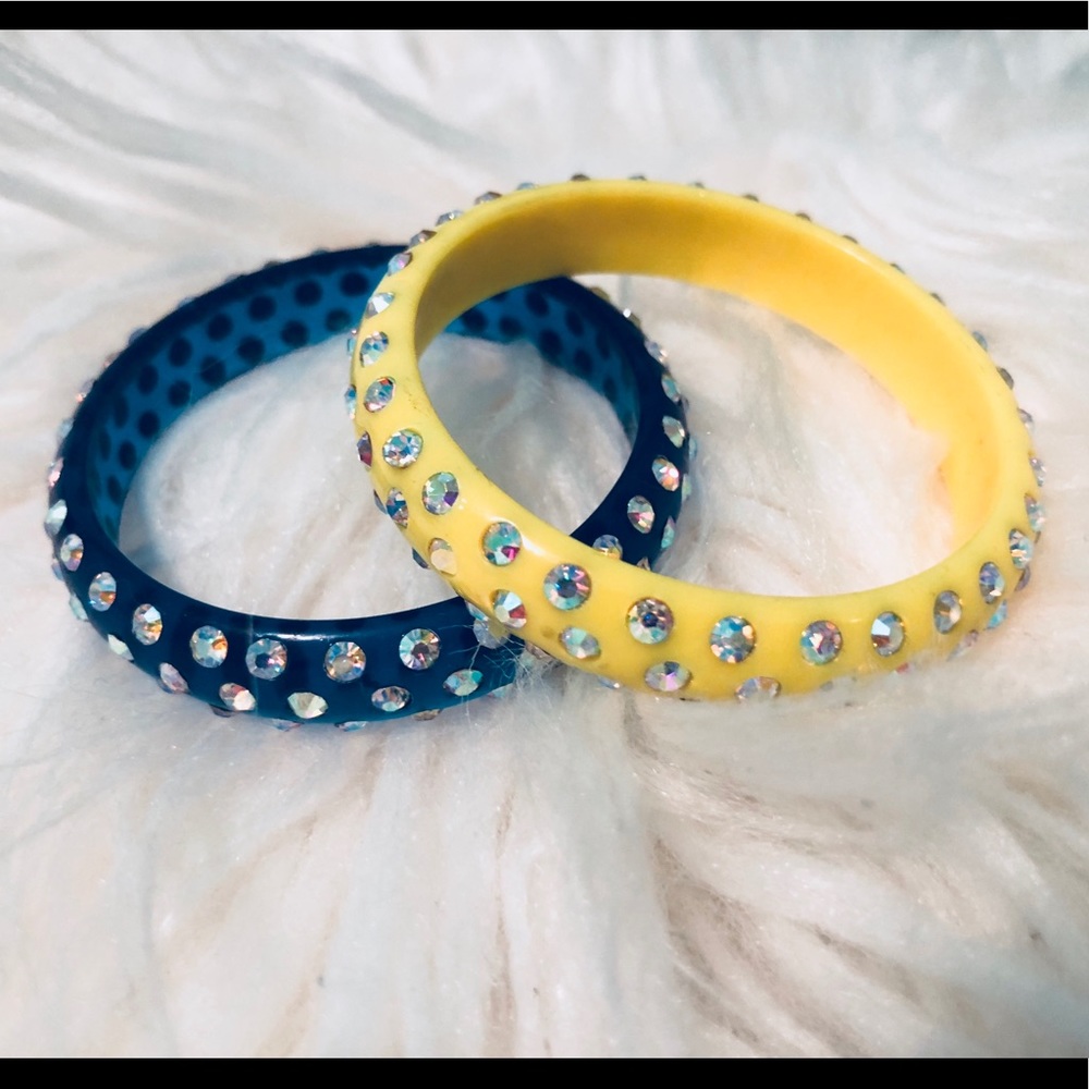 Little girl toddler rhinestone bangles Bundle